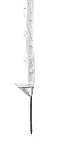 Titan PLUS műanyag villanypásztor karó - fehér, 110 cm, 5 db/cs