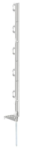 Eco műanyag villanypásztor karó - fehér, 70 cm, 5 db/cs