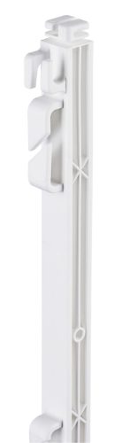 AKO Premium műanyag villanypásztor karó - fehér, 107 cm, 5 db/cs
