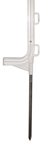 AKO Premium műanyag villanypásztor karó - fehér, 107 cm, 5 db/cs