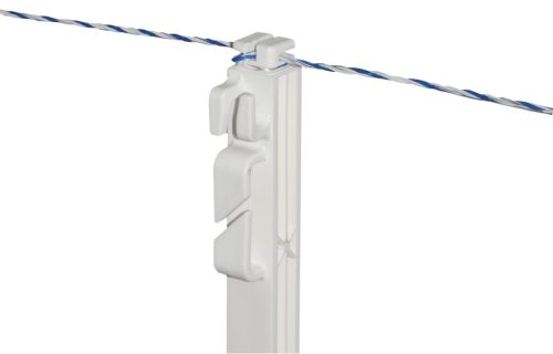 AKO Premium műanyag villanypásztor karó - fehér, 107 cm, 5 db/cs