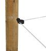 AKO EconomyLine villanypásztor vezeték - fehér, 200 m x 4 mm, 0,35 ohm/m, 290 kg
