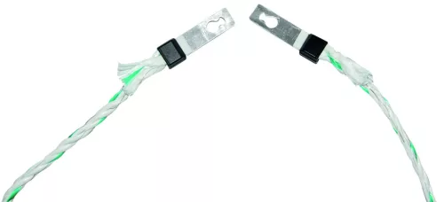 Litzclip® biztonsági kapocs - 6 mm átmérőjű villanypásztor vezetékhez - 6 db/cs