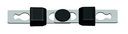 Tartalék gomb Litzclip biztonsági kapocshoz - műanyag - 12 db/cs
