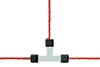 Litzclip® villanypásztor vezeték-T-összekötő - max. 3 mm-es vezetékhez, 5 db/cs