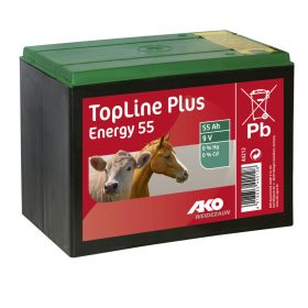   AKO TopLine Plus cink-levegő szárazelem villanypásztor készülékhez - 9 V - 55 Ah
