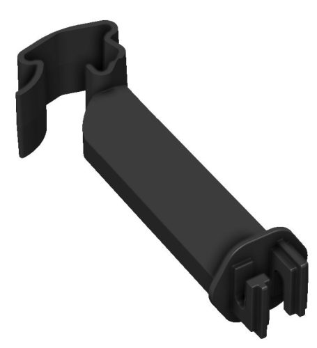 Távtartós villanypásztor szigetelő T-karóhoz - 7 cm, 25 db/cs
