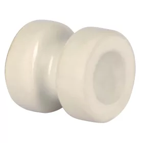   Porcelán sarokszigetelő villanypásztor huzalhoz - 42x44 mm, 6 db/cs