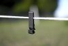 FenceClip villanypásztor kapufogók összekapcsolásához - fekete, 8 db/cs
