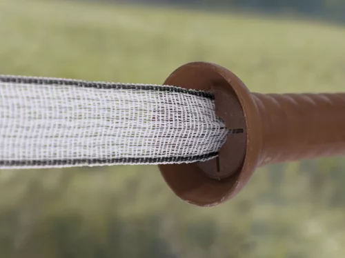 AKO Premium Flexigate kapufogó szett 40 mm-es villanypásztor szalaghoz - zöld, 6 m