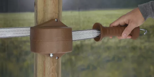 AKO Premium Flexigate kapufogó szett 40 mm-es villanypásztor szalaghoz - zöld, 6 m