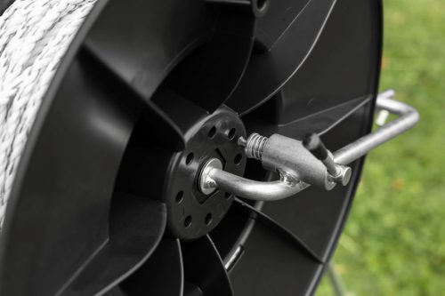 Super műanyag dob fogóval és tartóval