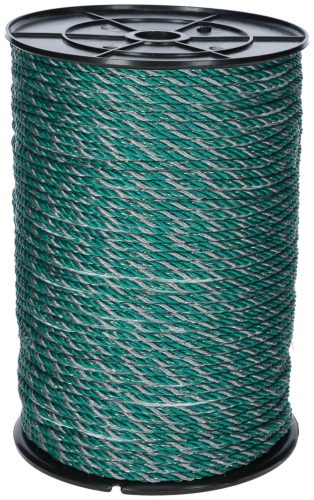 EconomyLine villanypásztor vezeték - 6 mm, 200 m, zöld/szürke