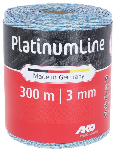 PlatinumLine villanypásztor vezeték - fehér/kék, 300 m, 6x0,2 Niro, 2x0,3 Cu