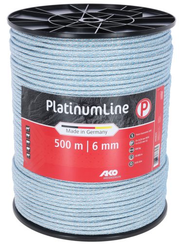 PlatinumLine villanypásztor vezeték - fehér/kék, 500m, 8x0,2 Niro, 4x0,25 Cu