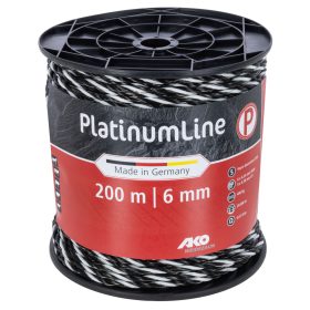   PlatinumLine vezeték - fekete/fehér, 6 mm, 200 m, 6x0,2 Niro, 3x0,3 Cu