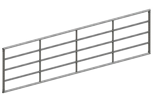 Kerítéskapuk, merev, 100 cm Merev kapu, horganyzott