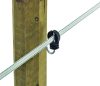 AKO facsavaros körszigetelő - max. 20 mm széles villanypásztor szalaghoz - 15 db/cs
