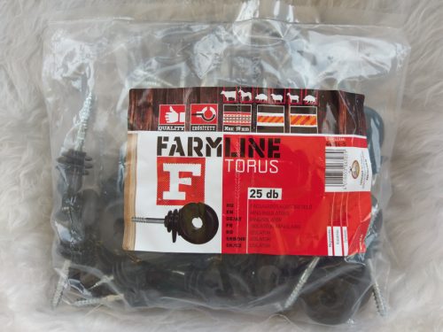 FarmLine Torus F facsavaros villanypásztor szigetelő vezetékhez - 25 db