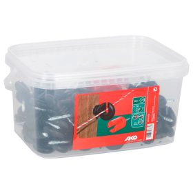   Facsavaros körszigetelő villanypásztor vezetékhez - 100 db/cs