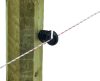Easy Drill EDX körszigetelő villanypásztor vezetékhez önmetsző rögzítőcsavarral - 20 db/cs