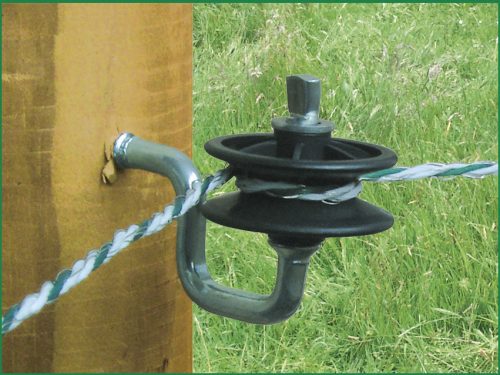 AKO facsavaros, csigás sarokszigetelő villanypásztor vezetékhez - 25 db/cs