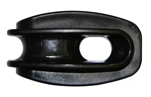 AKO sarokszigetelő villanypásztor vezetékhez - fekete, 25 db/cs