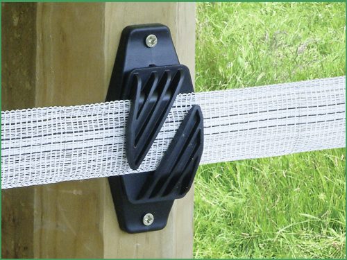 Szögelhető szigetelő villanypásztor szalaghoz - 10 db/cs