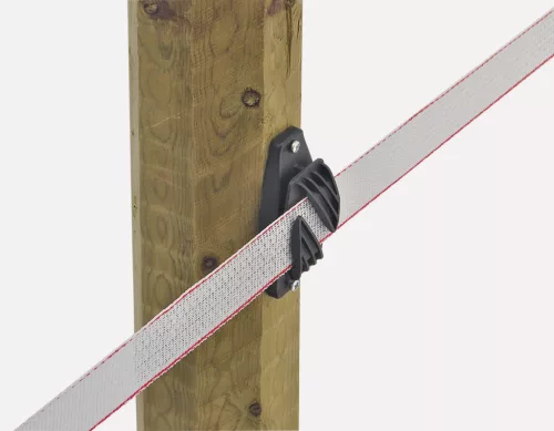 Szögelhető szigetelő villanypásztor szalaghoz - 10 db/cs