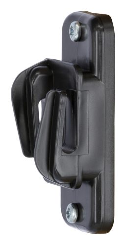 Csavarozható villanypásztor szigetelő legfeljebb 20 mm széles szalaghoz - 10 db/cs