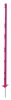 AKO Classic műanyag villanypásztor tartóoszlop - pink, 156 cm, dupla taposóval, 5 db/cs