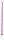 AKO Classic műanyag villanypásztor tartóoszlop - pink, 156 cm, dupla taposóval, 5 db/cs