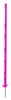 AKO Classic műanyag villanypásztor tartóoszlop - pink, 156 cm, dupla taposóval, 5 db/cs