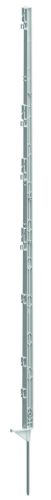 Classic műanyag villanypásztor karó - fehér, 156 cm, két taposós, (40 db/cs)