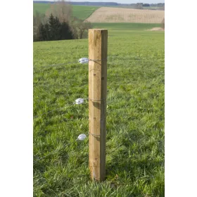   Poliamid feszítő villanypásztor szigetelő acélhuzalhoz - 10 db/cs