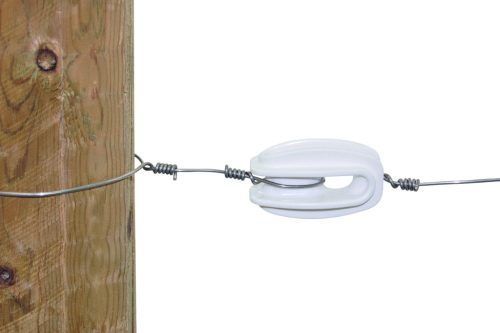 Villanypásztor sarokszigetelő fémhuzalhoz - 10 db/cs