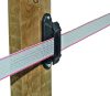 Profi feszítő- és szorítószigetelő max. 40 mm-es villanypásztor szalagokhoz - 10 db/cs