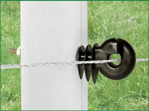 AKO villanypásztor körszigetelő M6 x 80 mm metrikus menettel - 25 db/cs