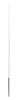 Műanyag villanypásztor karó taposó nélkül - 106 cm, 10 db/cs