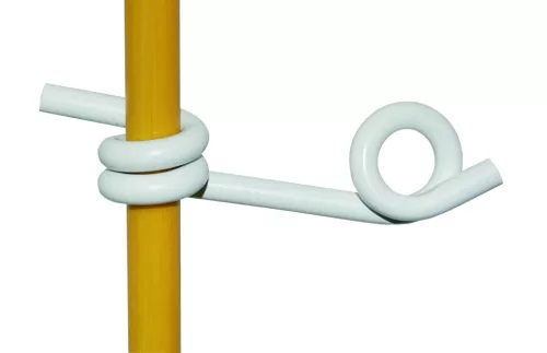 Műanyag villanypásztor szigetelő 12 mm átmérőjű üvegszálas karóhoz