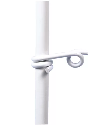 Vezeték szigetelő műanyag villanypásztor karóhoz - maximum 10 mm-es szalaghoz, 25 db/cs