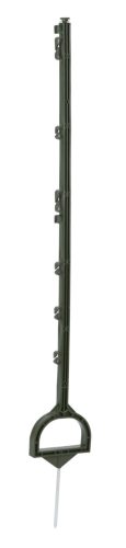 AKO kengyeltaposós műanyag villanypásztor karó - zöld, 114 cm, 5 db/cs