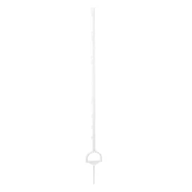   AKO kengyeltaposós műanyag villanypásztor karó - fehér, 163 cm, 5 db/cs