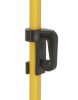 Üvegszálas villanypásztor karó fémtüskével - sárga, 152 cm, 10 db/cs