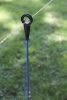 Premium Blue ovális üvegszálas villanypásztor karó - kék, 102 cm, 10 db/cs