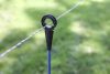 Premium Blue ovális üvegszálas villanypásztor karó - kék, 102 cm, 10 db/cs