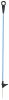 Premium Blue ovális üvegszálas villanypásztor karó - kék, 102 cm, 10 db/cs