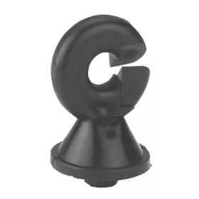   Ovális villanypásztor karó tetejére rögzíthető körszigetelő - 25 db/cs