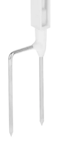 VP. műanyag karó 102 cm, fehér, duplaleszúrós (5 db/cs)