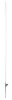 Műanyag villanypásztor karó taposó nélkül - 158 cm, 10 db/cs